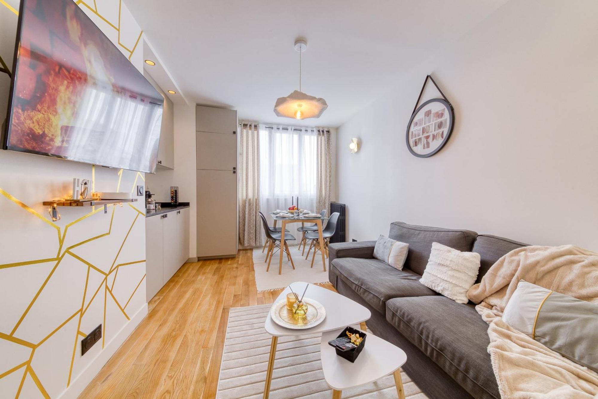 L'Audace T2 Refait A Neuf A Vanves Exterior photo